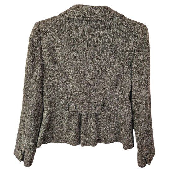 Ann Taylor Women's Wool Blend Tweed Blazer Jacket Size 2 -Pockets Fall Fashion - Picture 2 of 12